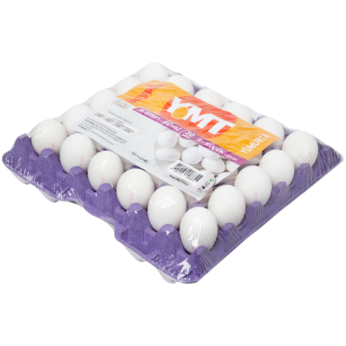 Beyaz S Yumurta 30'lu Shrinkli