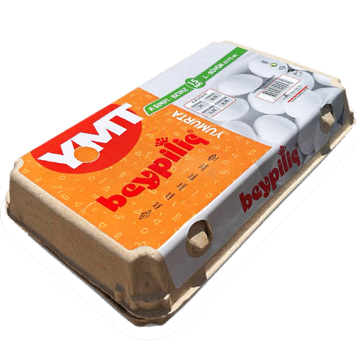 Beyaz XL Yumurta 15'li Kutulu