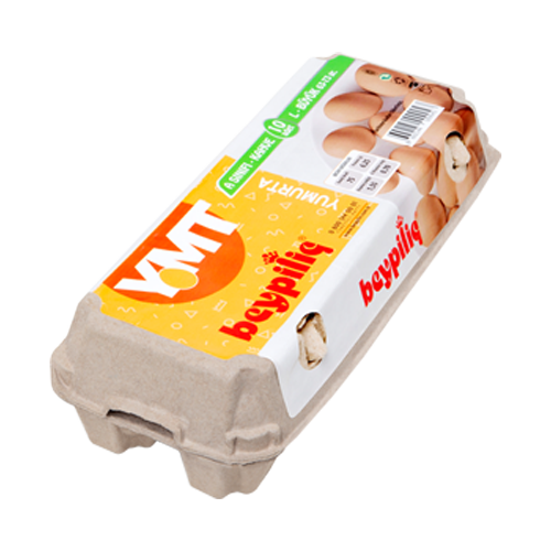 Kahverengi L Yumurta 10'lu Kutulu