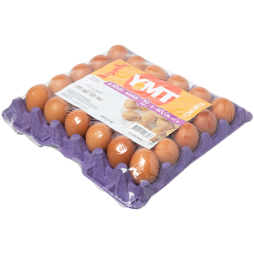 Kahverengi S Yumurta 30'lu Shrinkli